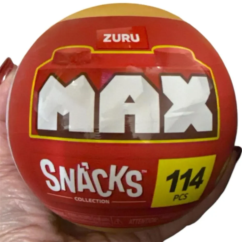 Zuru Max Snacks Pizza Collection 114 PCS Building Bricks‎ Set Brand New